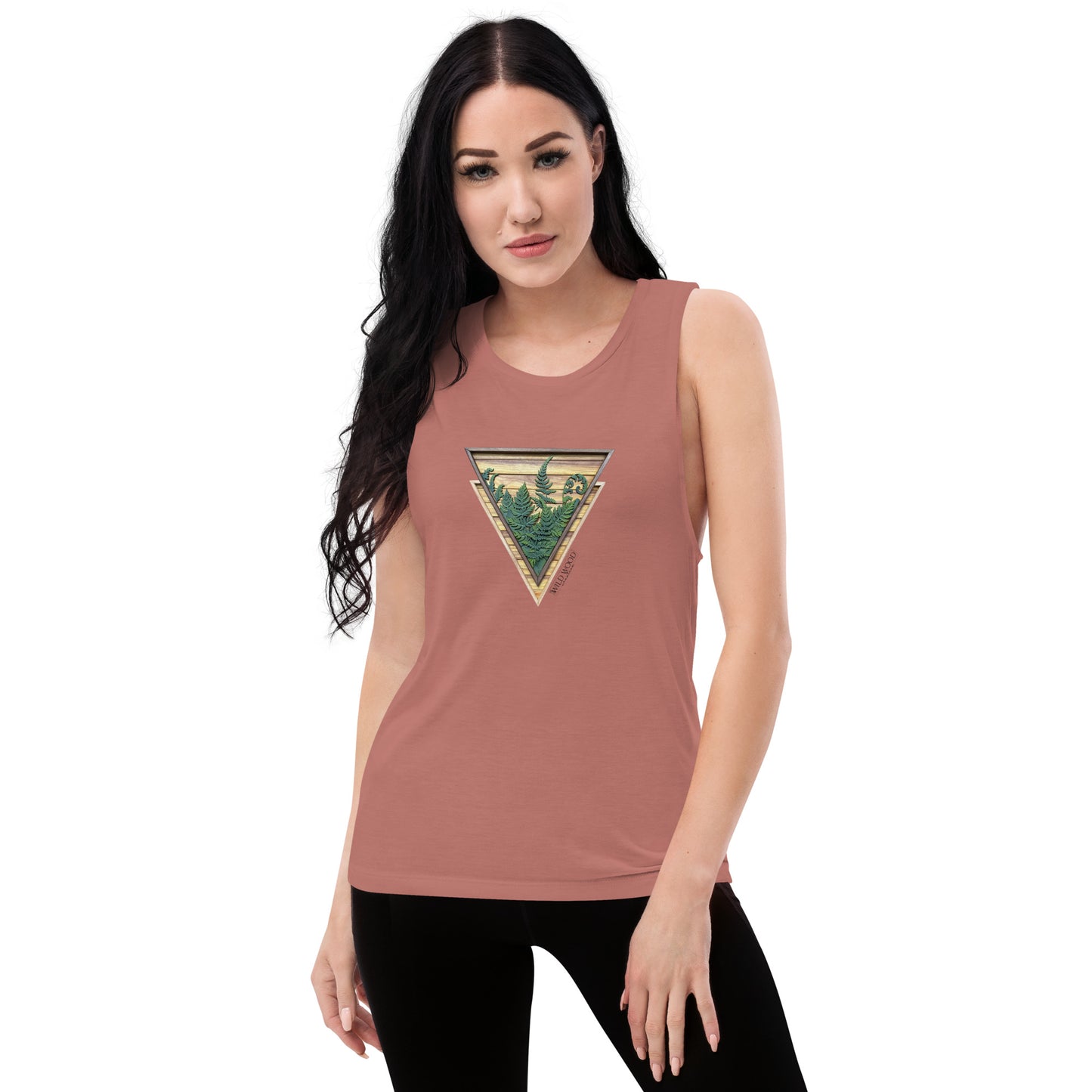 Voyageur - Tranquil Grove - Ladies’ Muscle Tank