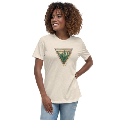 Voyageur - Tranquil Grove - Women's Relaxed T-Shirt