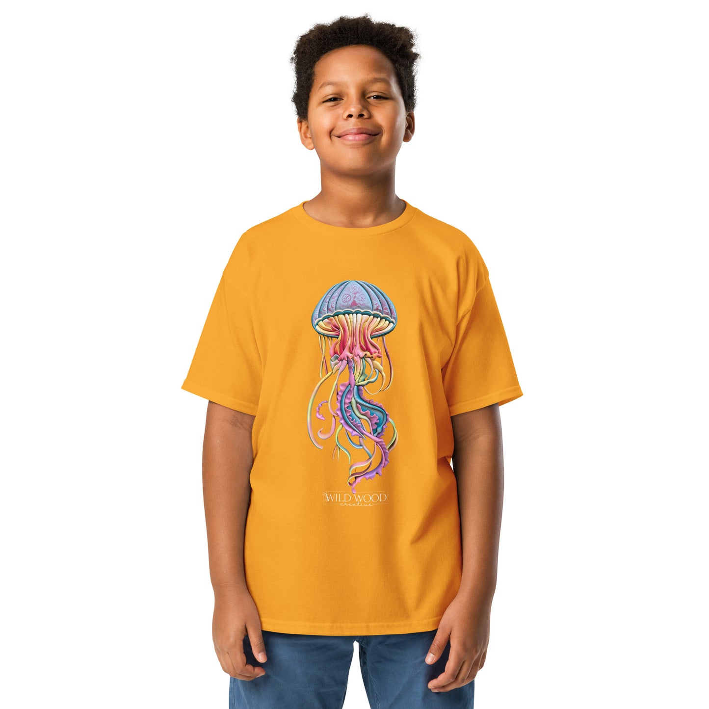 Coastline - Psychedelic Jellyfish Youth classic tee