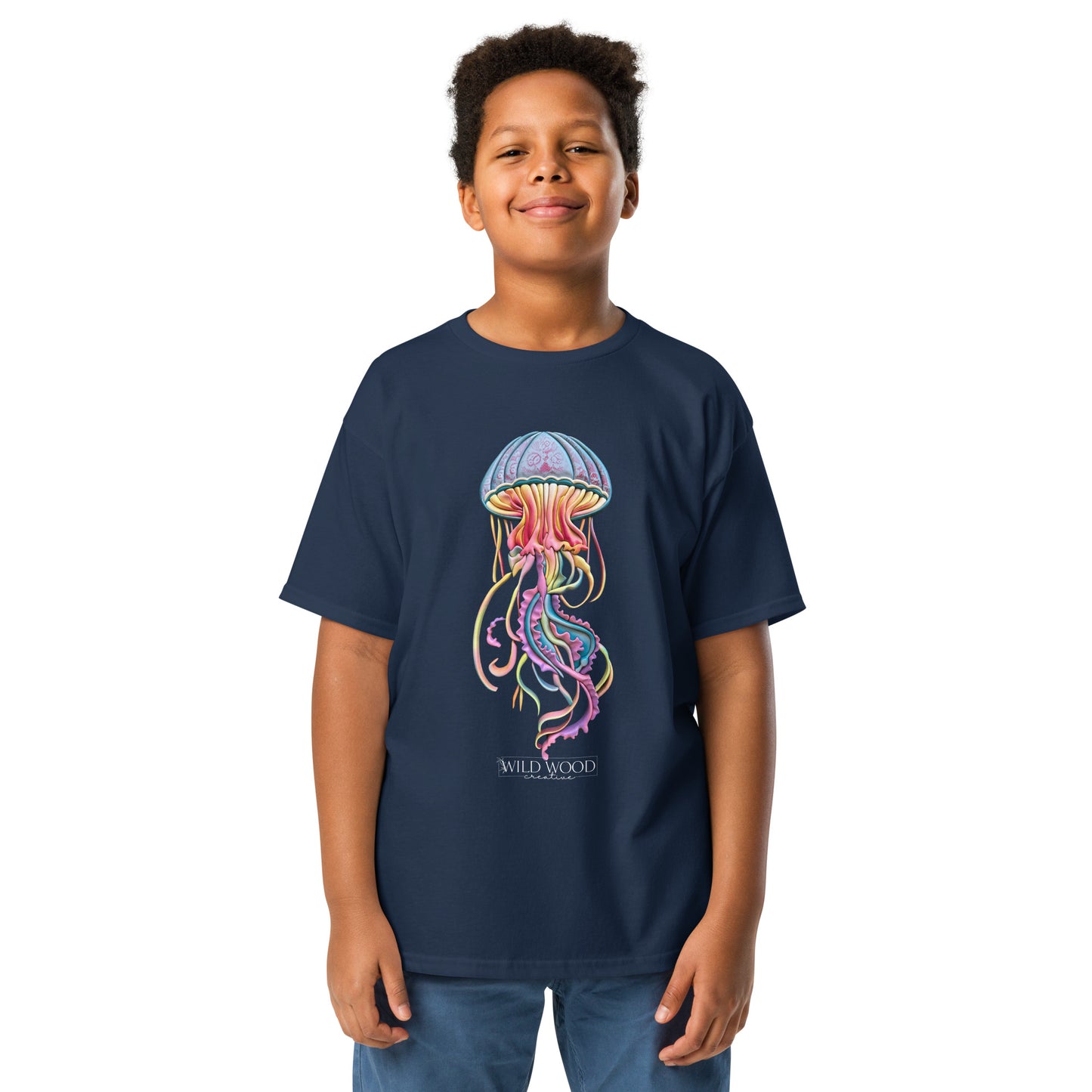 Coastline - Psychedelic Jellyfish Youth classic tee