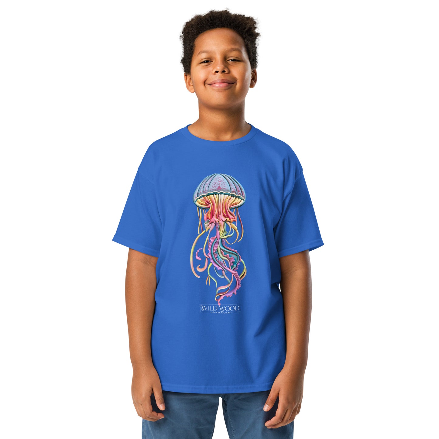 Coastline - Psychedelic Jellyfish Youth classic tee