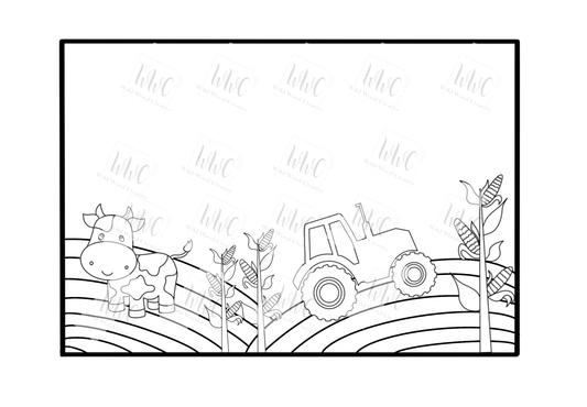 Farm Rectangle Template