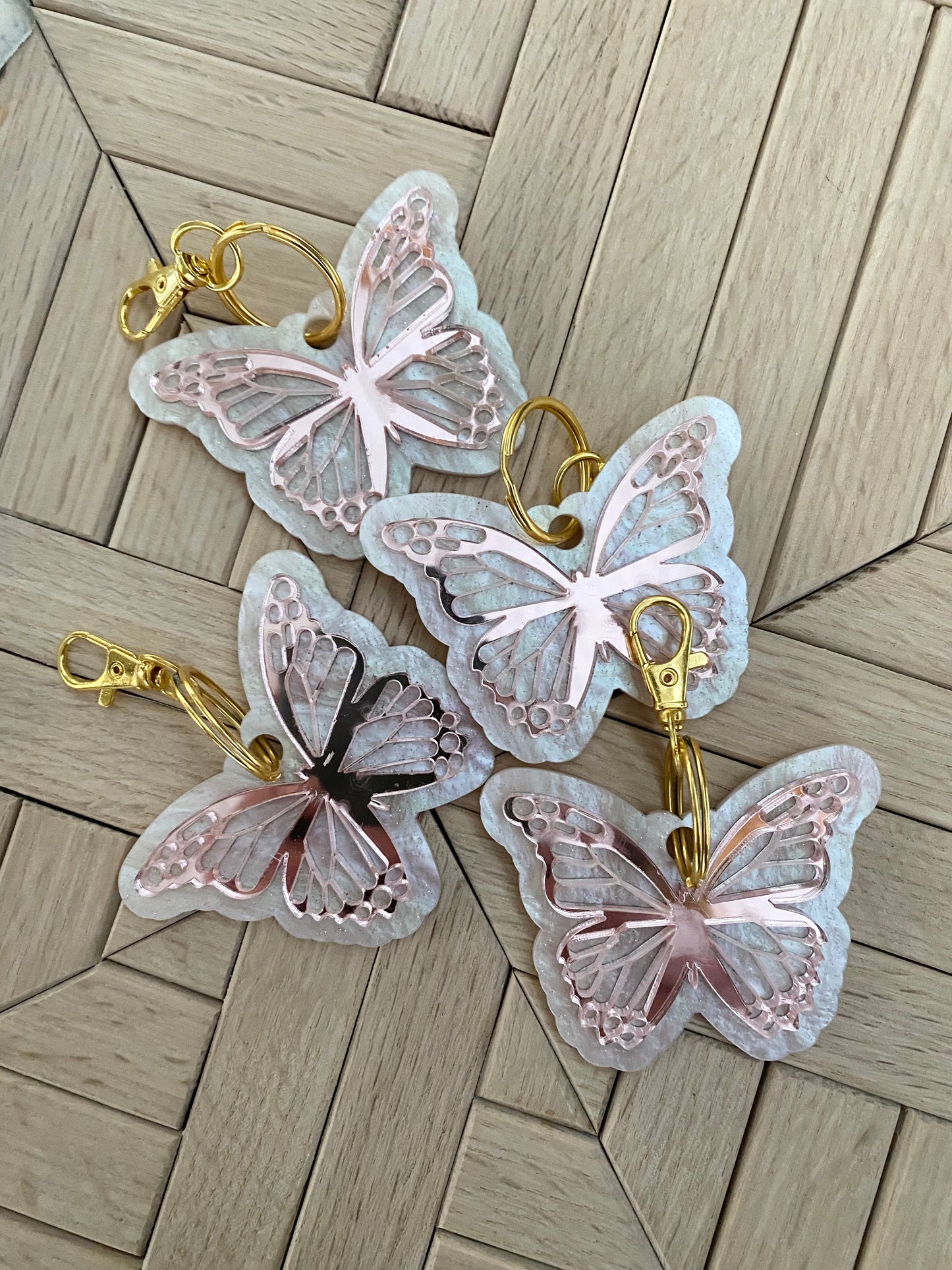 Butterfly Keychain