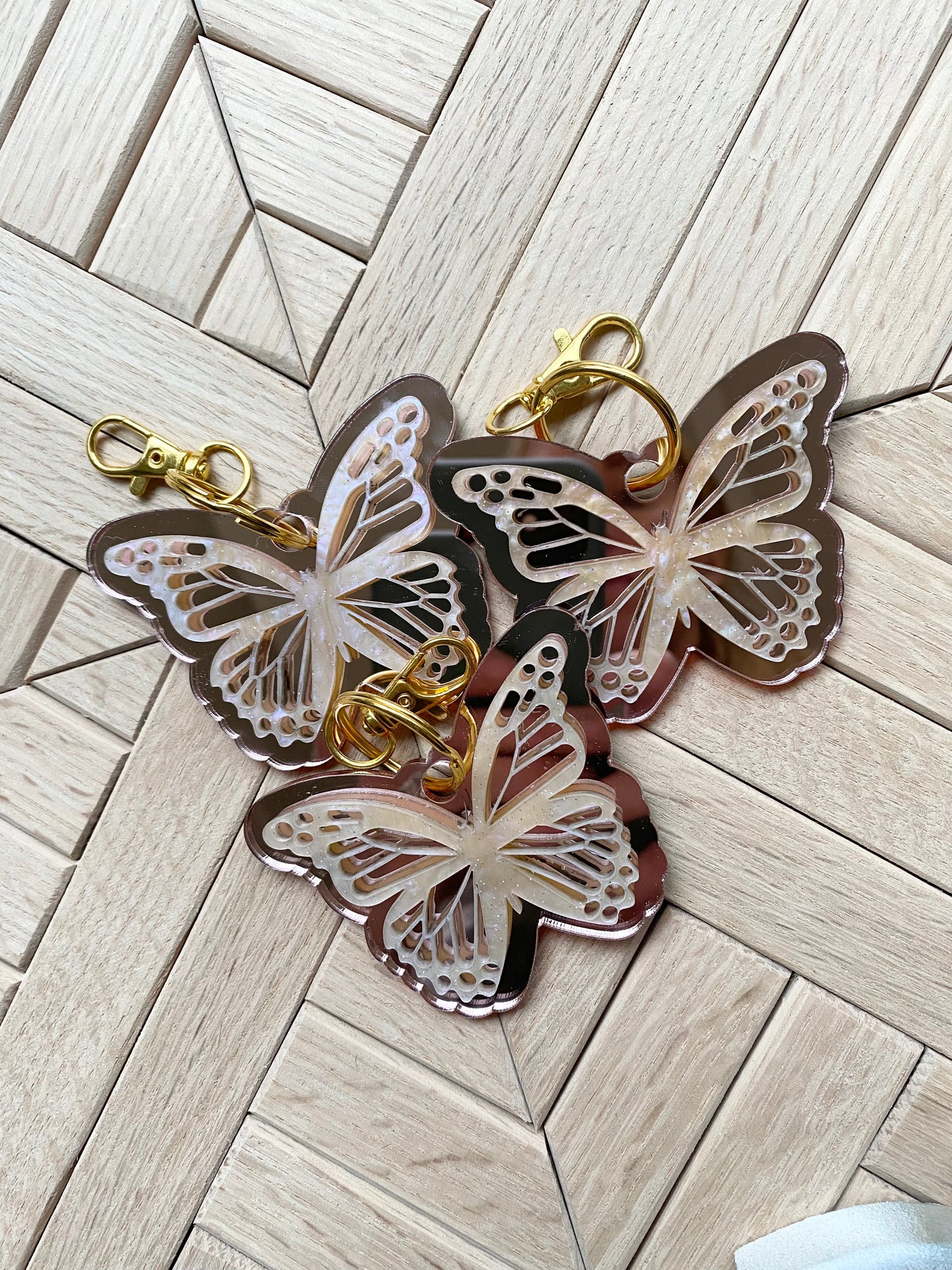 Butterfly Keychain