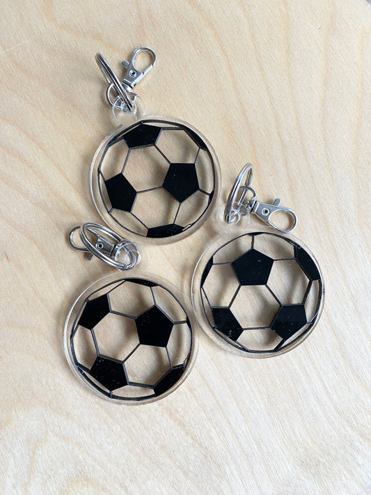 Soccer Ball Keychain