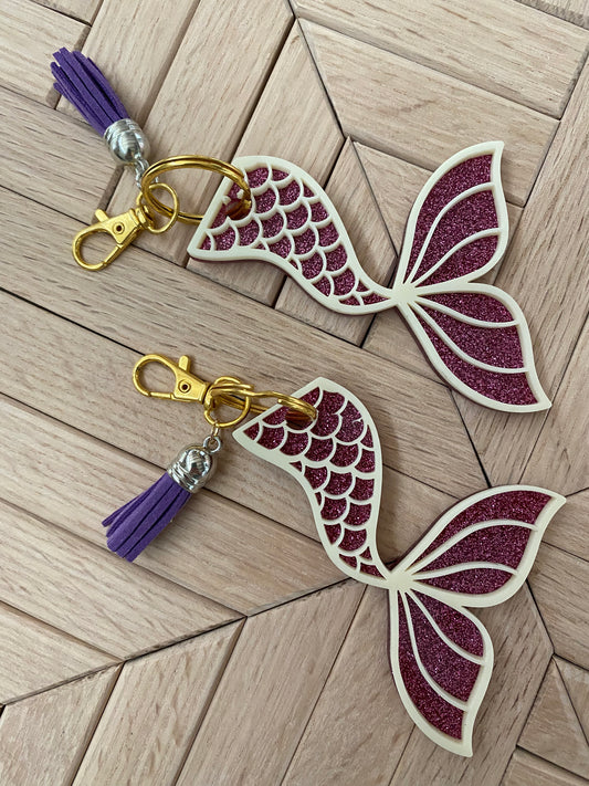 Mermaid Tail Keychain