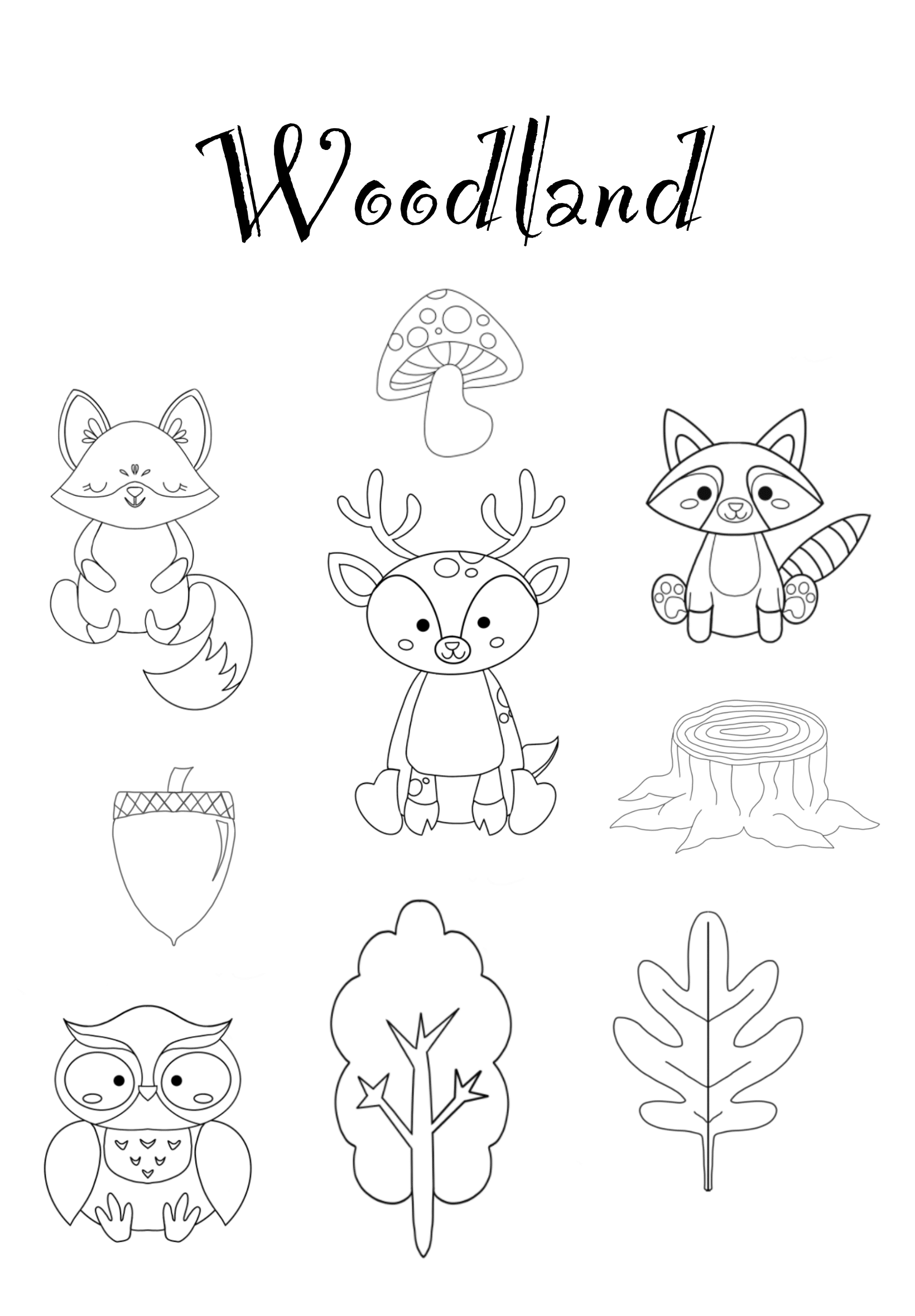 Woodland Brush Set – Wild Wood Creative