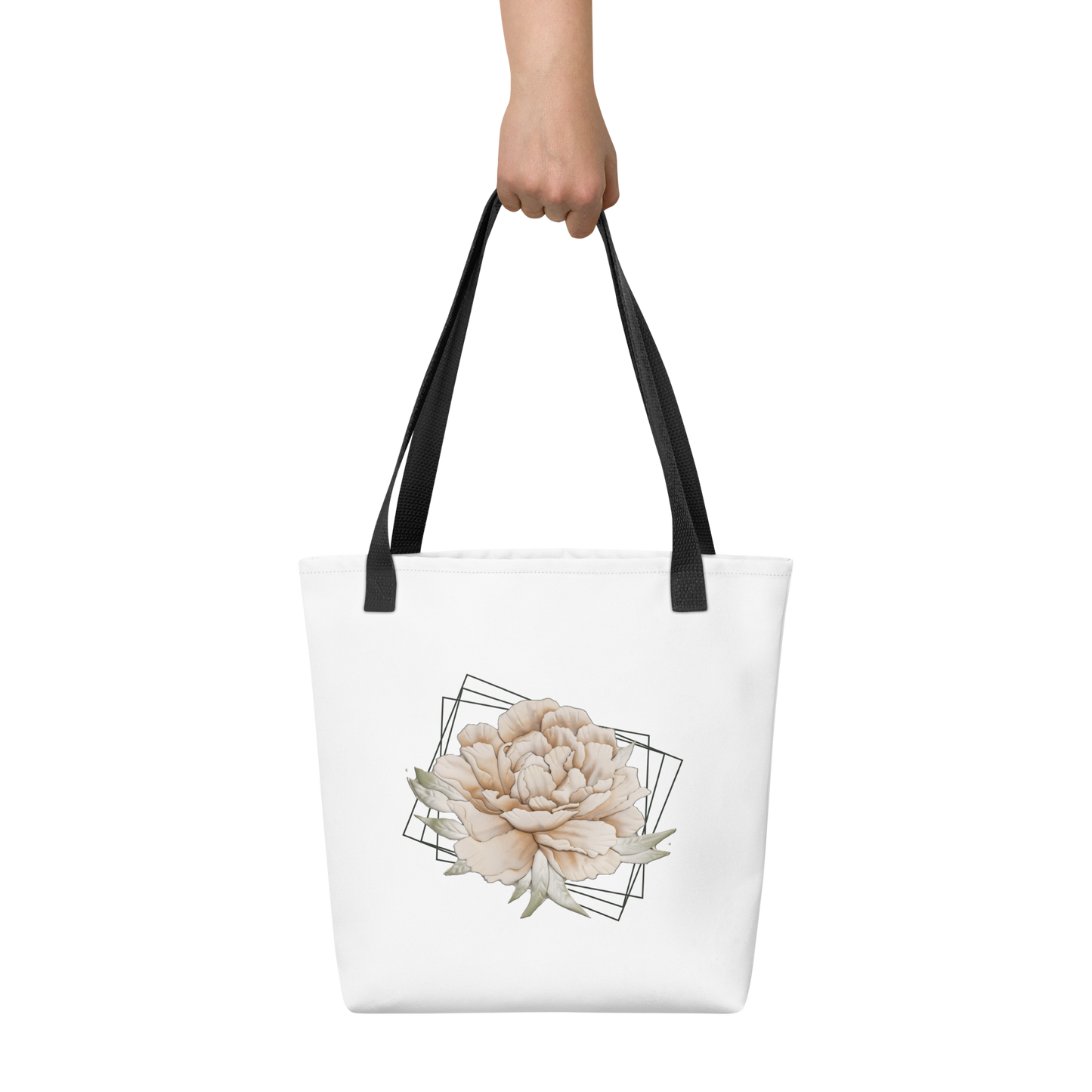 Blanca - Rowynn's Peony Tote Bag