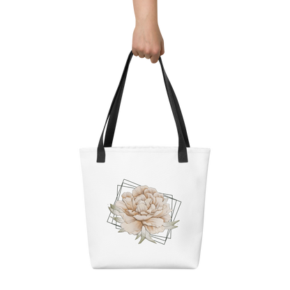 Blanca - Rowynn's Peony Tote Bag