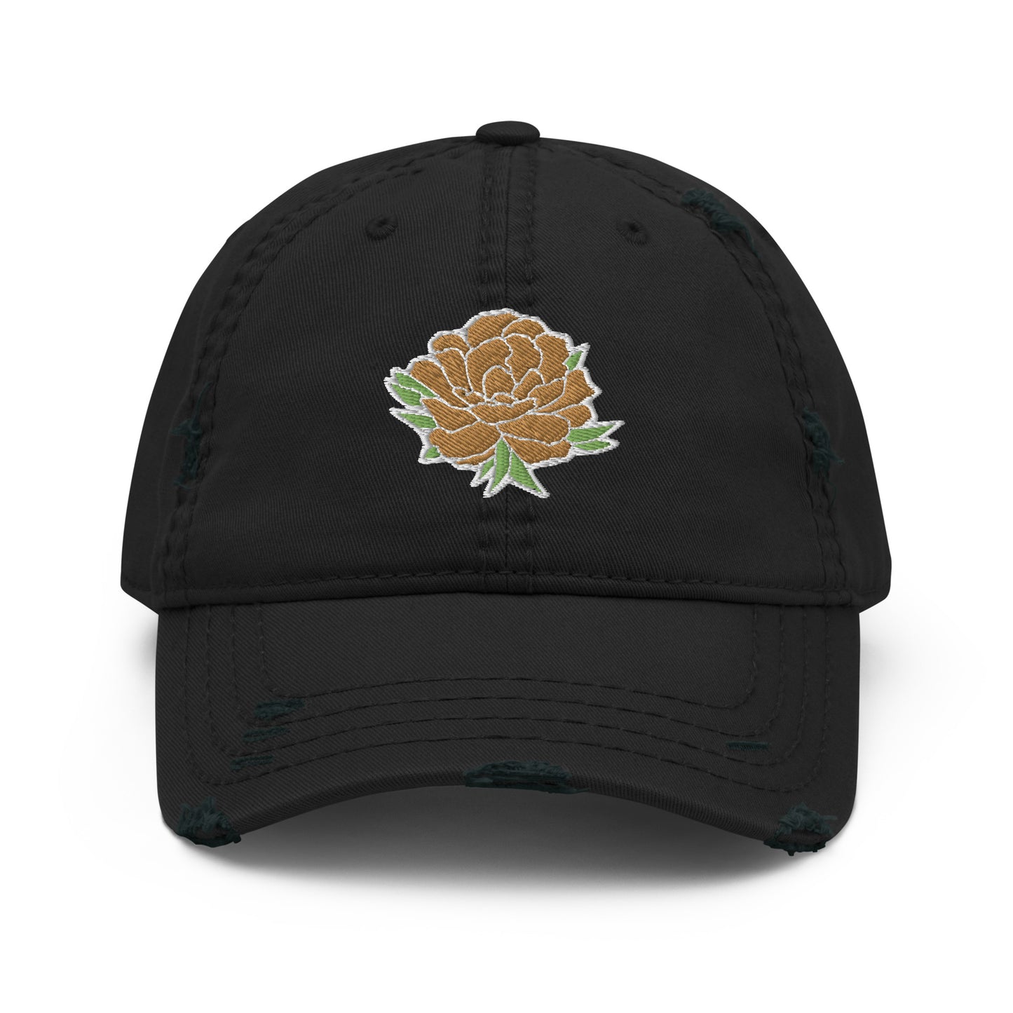 Blanca - Peony Distressed Dad Hat