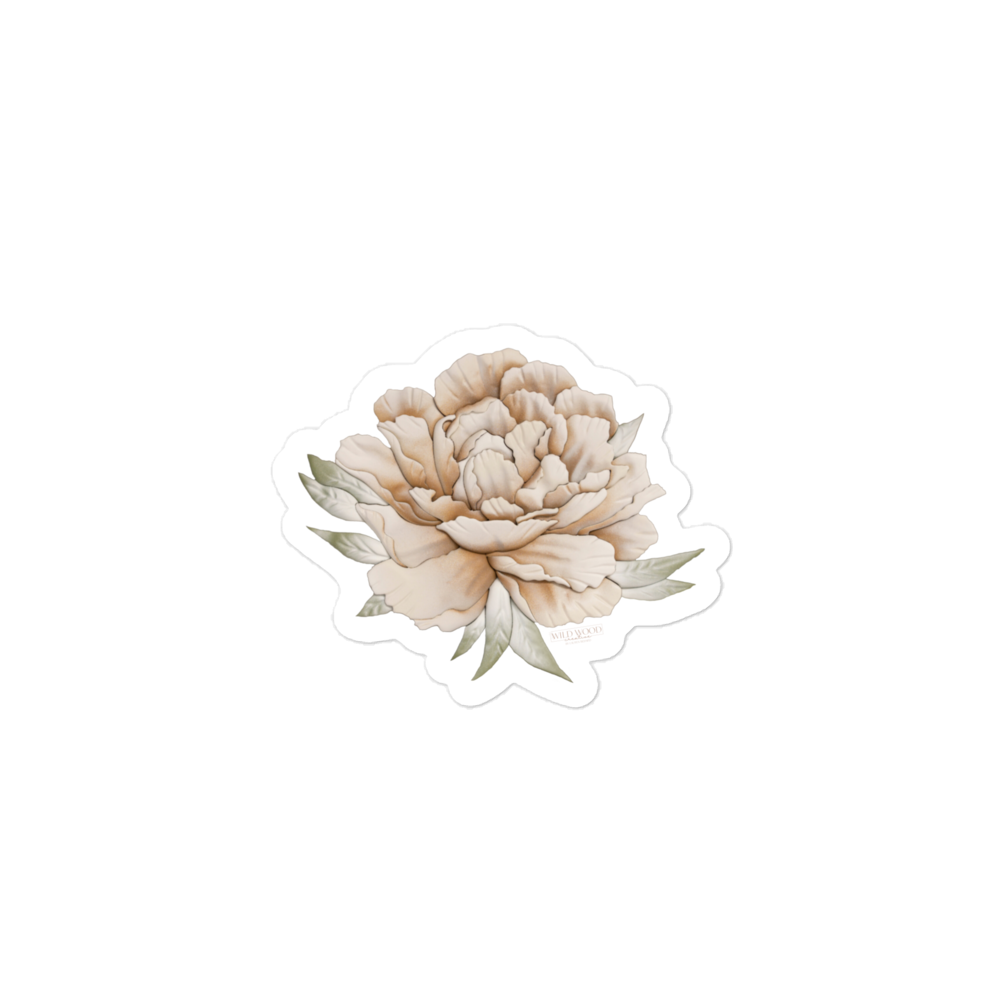 Blanca - Peony Sticker