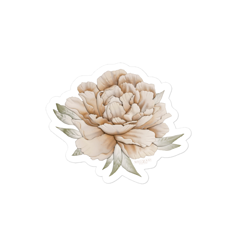 Blanca - Peony Sticker