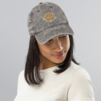 Blanca - Peony Vintage Cap