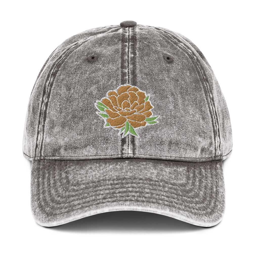 Blanca - Peony Vintage Cap