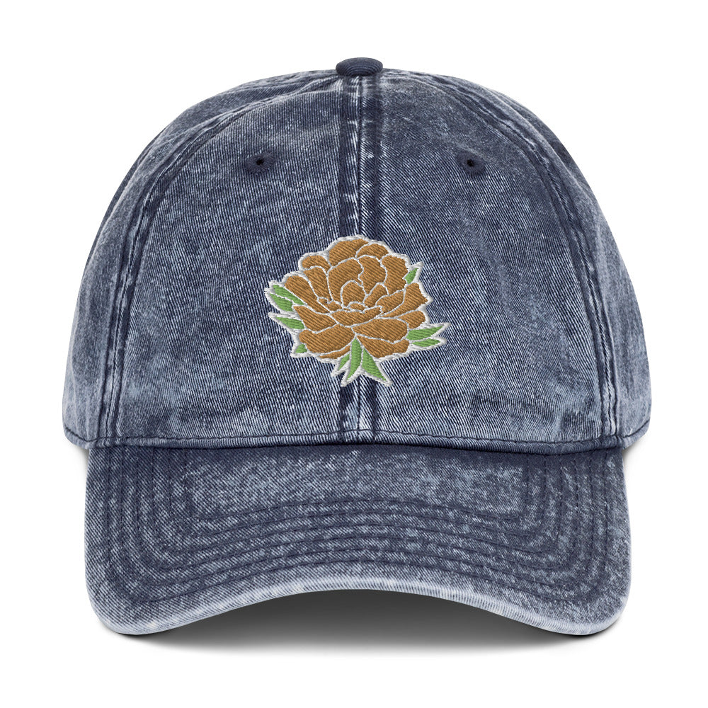 Blanca - Peony Vintage Cap